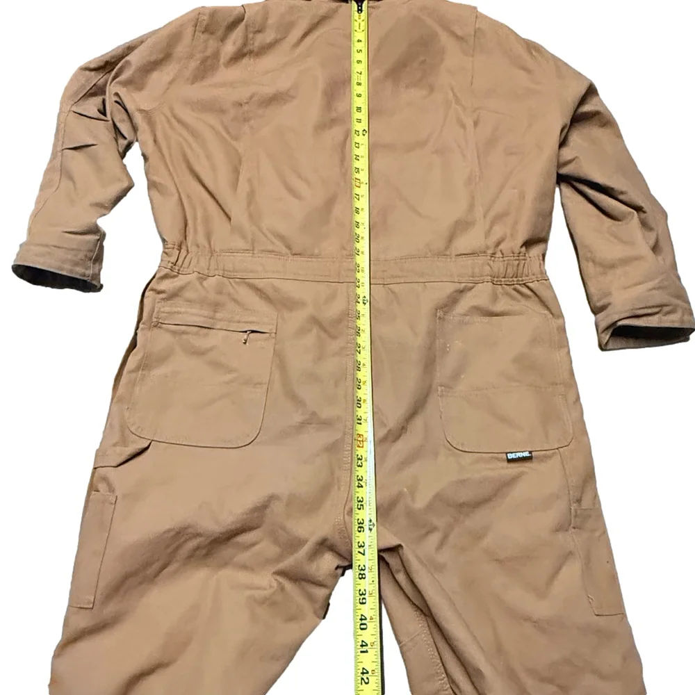 Men's BERNE. Brown XL Brown Insulated Coveralls